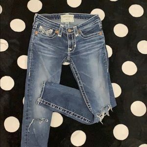 Big Star  distressed jeans
